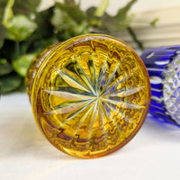 Fabergé "Xenia" Multicolor Cut to Clear Crystal Double Old Fashioned Glasses (4)