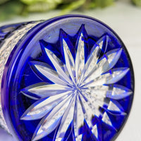 Fabergé "Xenia" Multicolor Cut to Clear Crystal Double Old Fashioned Glasses (4)