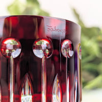 Fabergé "Xenia" Multicolor Cut to Clear Crystal Double Old Fashioned Glasses (4)