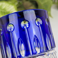 Fabergé "Xenia" Multicolor Cut to Clear Crystal Double Old Fashioned Glasses (4)