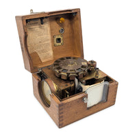 1930's Plasschaert No.3 Belgium Pigeon Racing Clock Timer Chronometer #46578