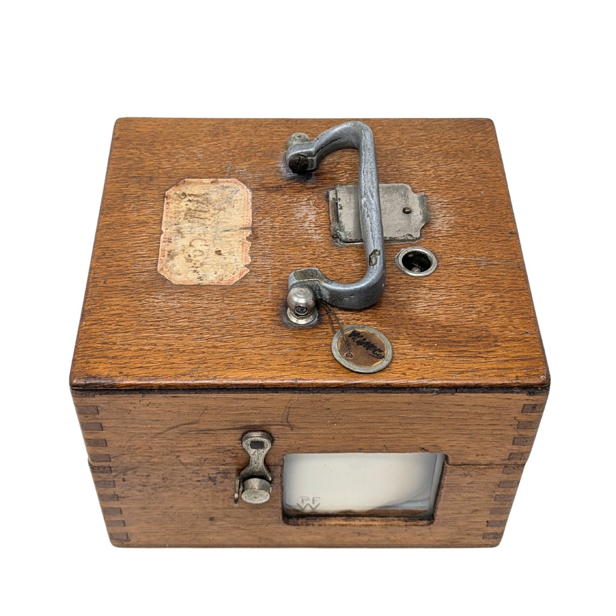 1930's Plasschaert No.3 Belgium Pigeon Racing Clock Timer Chronometer #46578