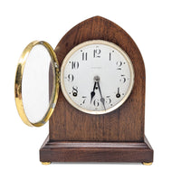 Antique Seth Thomas Solid Walnut Beehive Mantel Clock No. 89 AL - Fully Restored
