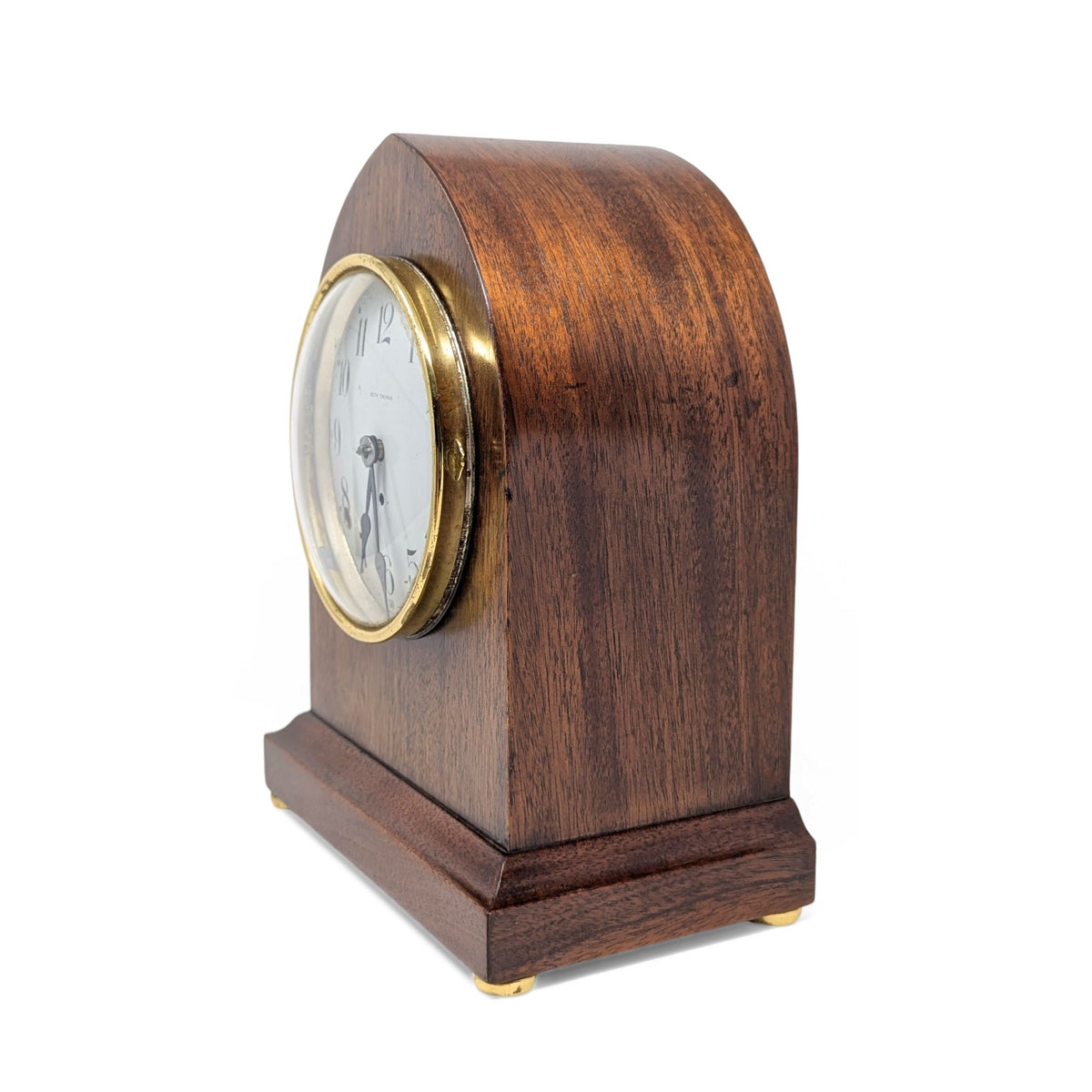 Antique Seth Thomas Solid Walnut Beehive Mantel Clock No. 89 AL - Fully Restored