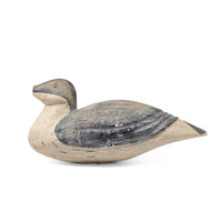 Antique One-Piece Palm Frond Canvasback Hen Duck Decoy, Southern Folk Art