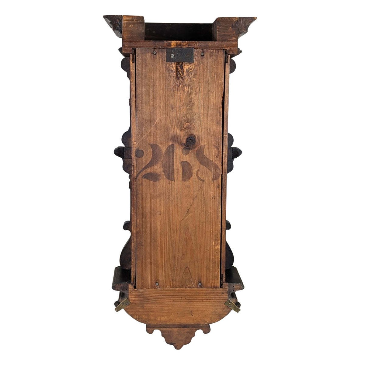 1912 Gustav Becker Freischwinger Regulator P42 Walnut Wall Clock - Running