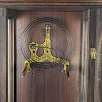 1912 Gustav Becker Freischwinger Regulator P42 Walnut Wall Clock - Running