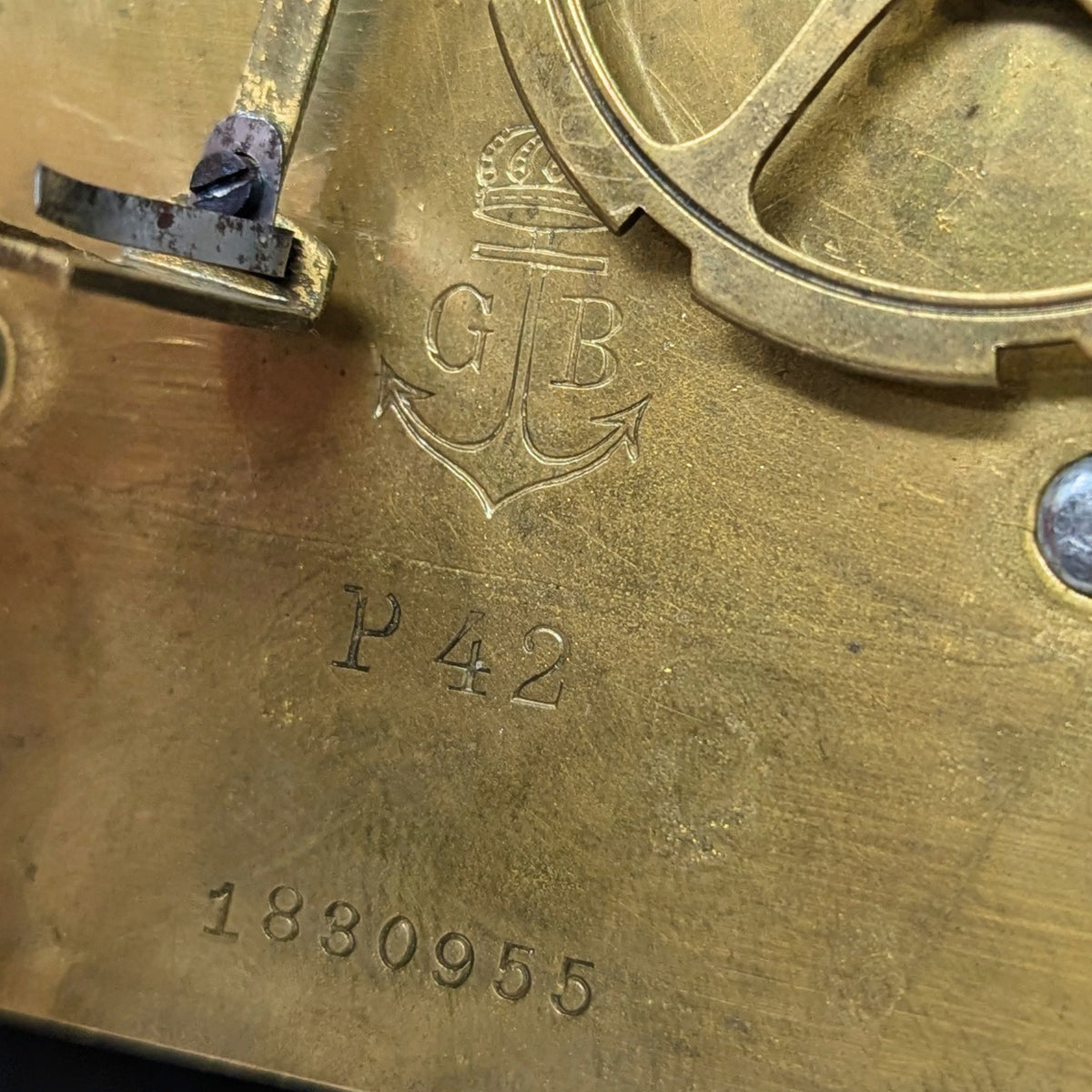 1912 Gustav Becker Freischwinger Regulator P42 Walnut Wall Clock - Running