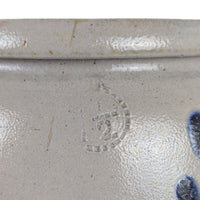 Antique Richard Remmey Philadelphia 2G Stoneware Jar with 1/2G Blunder Mark