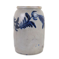 Antique Richard Remmey Philadelphia 2G Stoneware Jar with 1/2G Blunder Mark