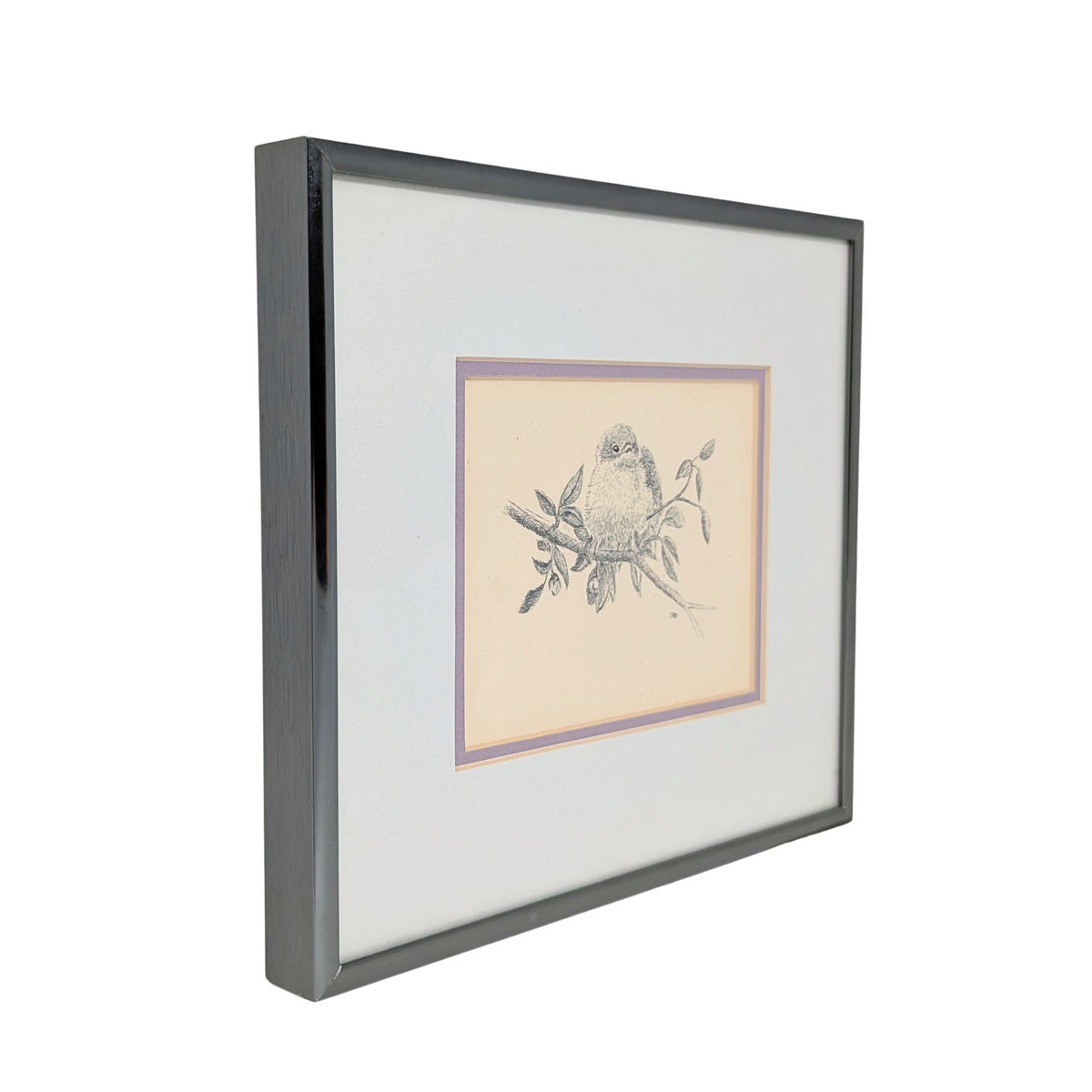 Framed Original Pen & Ink Drawing, Signed