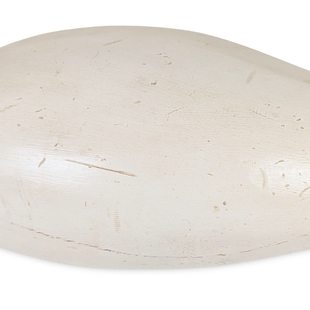Signed Fred & Sally Schieber Hand Carved Wood Swan Decoy, BH Series, 2000