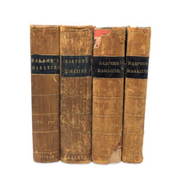 Harper's New Monthly Magazine (4) Bound Volumes, 1853 - 1854,  1859 - 1860