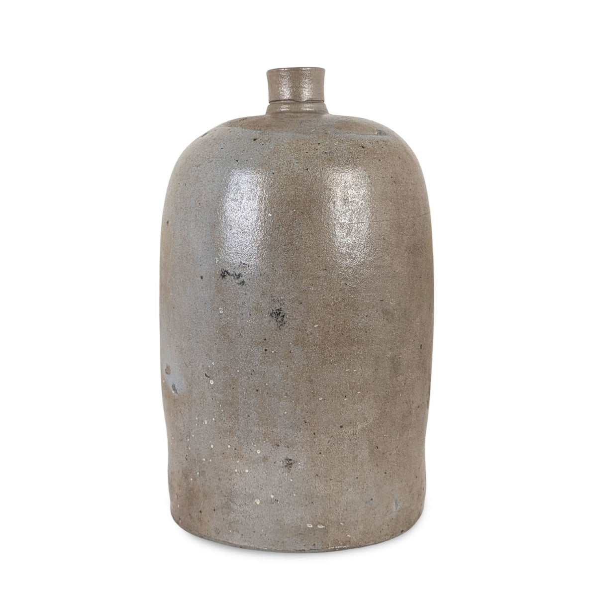 Antique P. Herrmann Baltimore MD 2 Gal. Stoneware Salt Glaze Jug, c. 1860