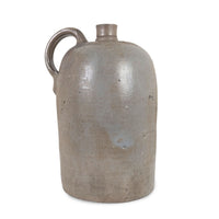 Antique P. Herrmann Baltimore MD 2 Gal. Stoneware Salt Glaze Jug, c. 1860