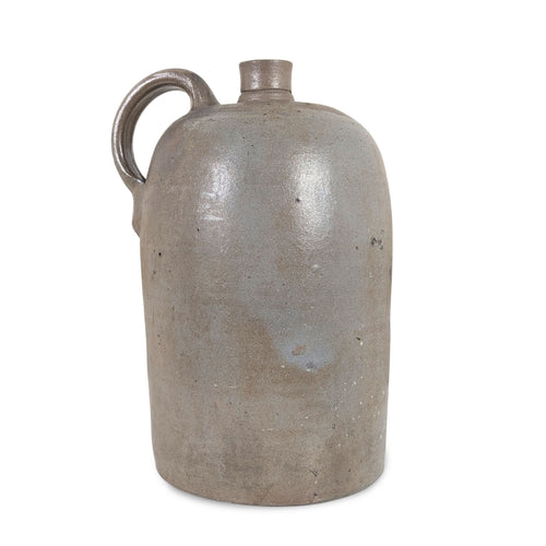 Antique P. Herrmann Baltimore MD 2 Gal. Stoneware Salt Glaze Jug, c. 1860