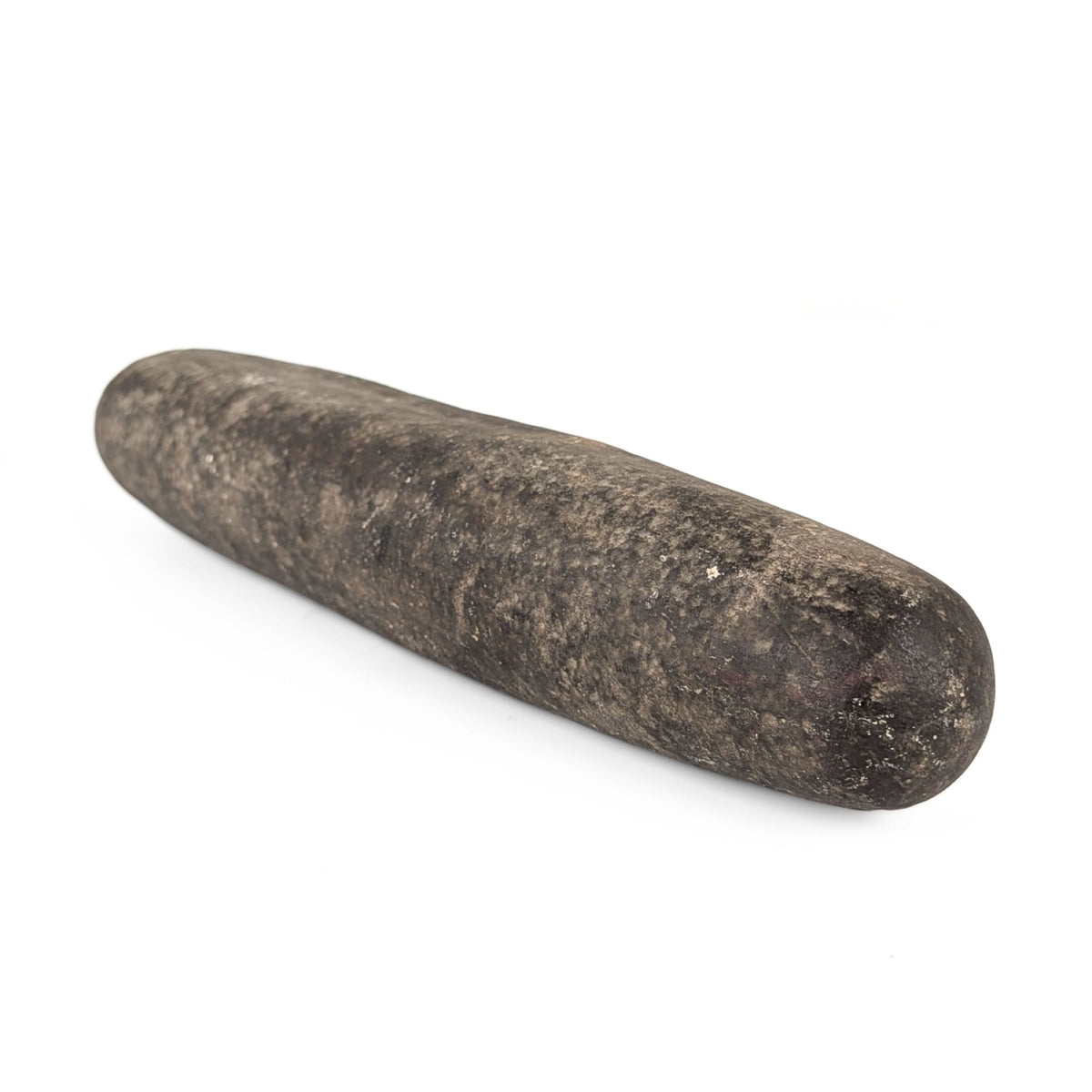 Authentic 13.5” Native American Stone Roller Pestle Artifact, 5lbs