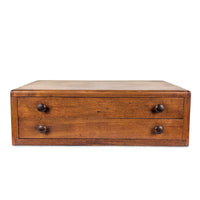 Vintage Solid Maple Specimen Cabinet/Storage Chest - Susan Virginia