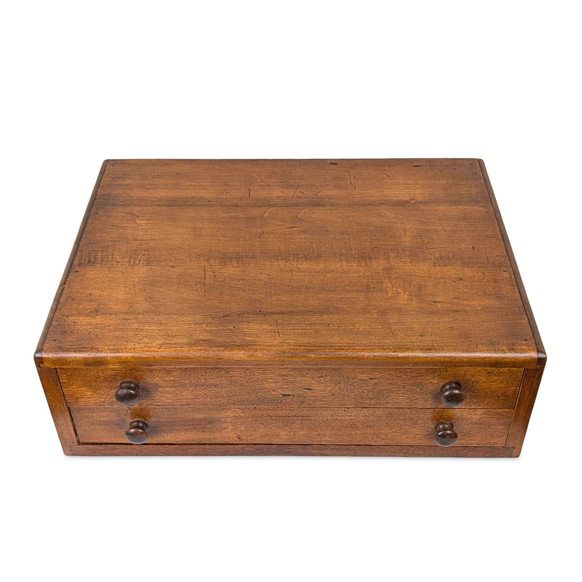 Vintage Solid Maple Specimen Cabinet/Storage Chest - Susan Virginia