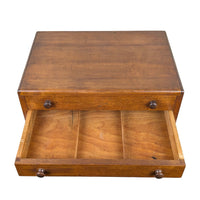 Vintage Solid Maple Specimen Cabinet/Storage Chest - Susan Virginia
