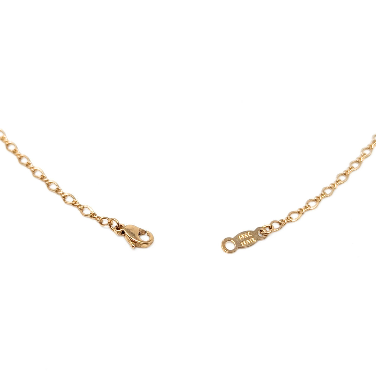 Vintage 14K Gold Open Double Heart 16” Necklace & 7” Bracelet