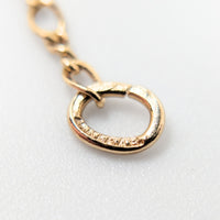 Vintage 14K Gold Open Double Heart 16” Necklace & 7” Bracelet