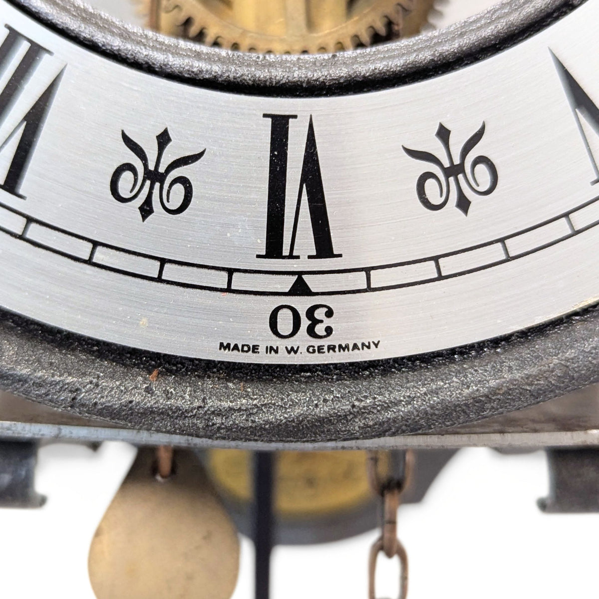Vintage Hermle Stamford 70504 Skeleton Wall Clock - 8 Day - Serviced