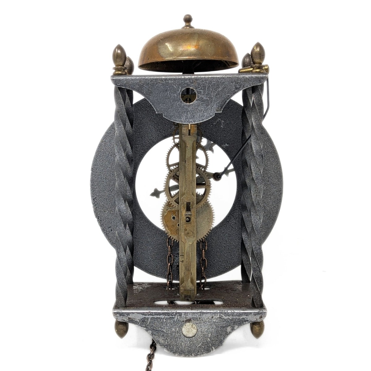 Vintage Hermle Stamford 70504 Skeleton Wall Clock - 8 Day - Serviced