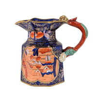 Antique Mason’s Ironstone 9" School House Hydra Jug Pitcher, circa 1820