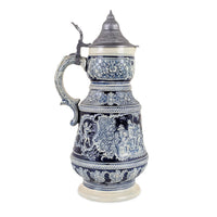 Vintage Thewalt West Germany 2.5L Master Stein/Beer Pitcher, 14 7/8", Mold 143