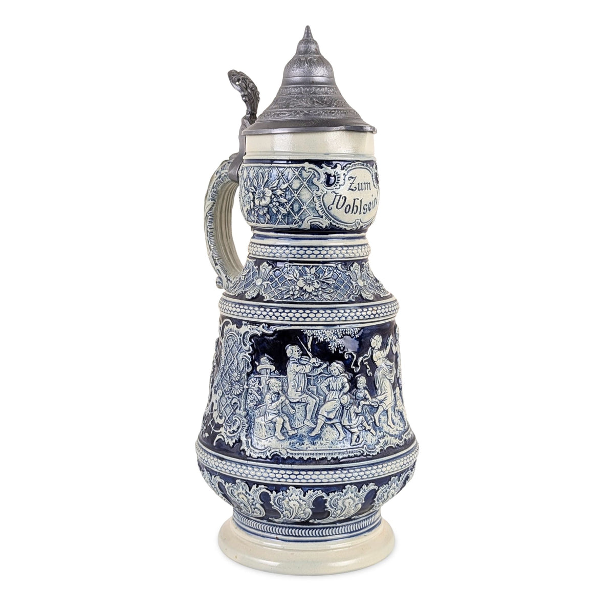 Vintage Thewalt West Germany 2.5L Master Stein/Beer Pitcher, 14 7/8", Mold 143