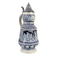 Vintage Thewalt West Germany 2.5L Master Stein/Beer Pitcher, 14 7/8", Mold 143