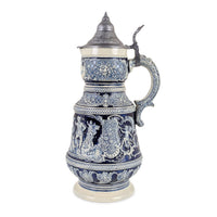 Vintage Thewalt West Germany 2.5L Master Stein/Beer Pitcher, 14 7/8", Mold 143