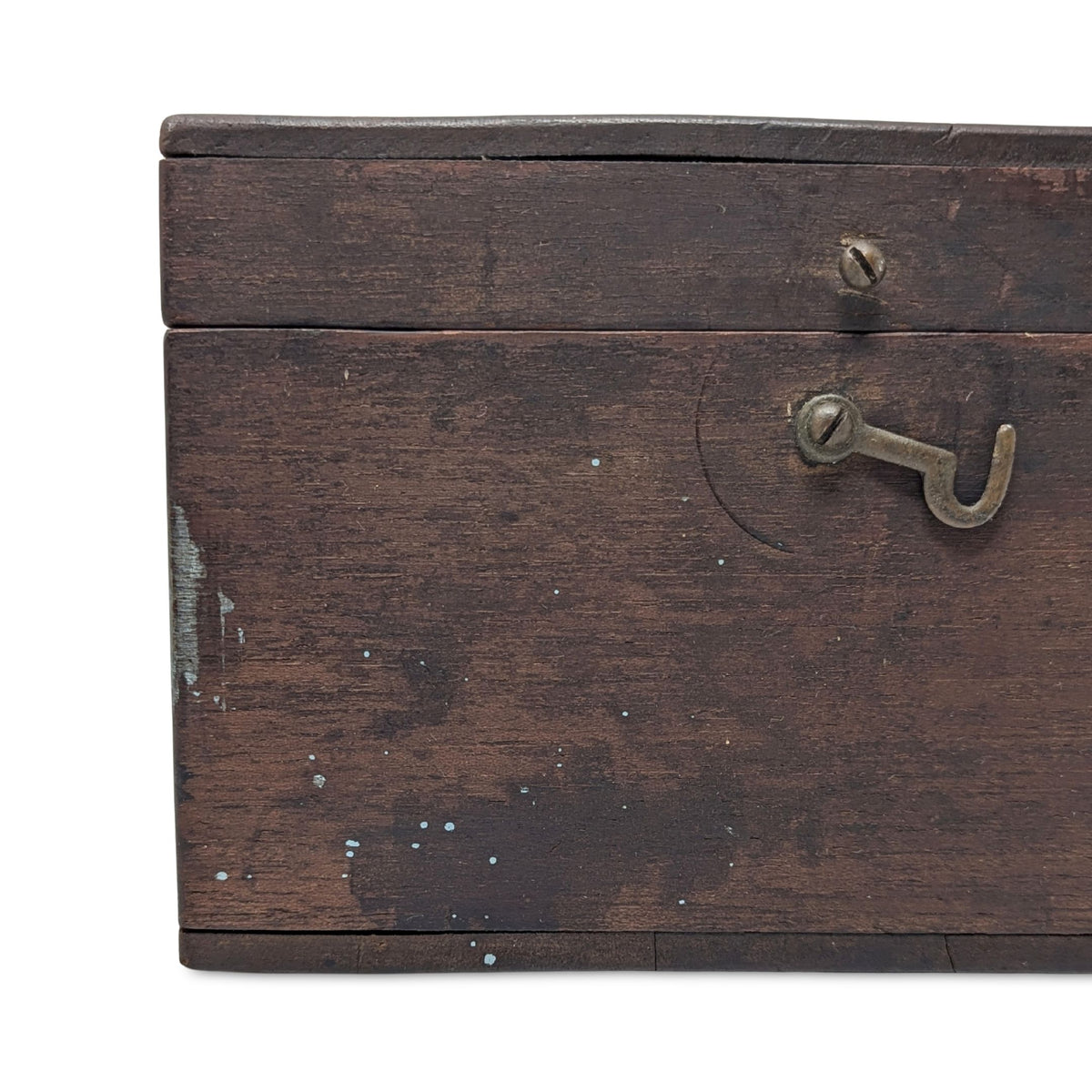 Antique Polaris Marine Ship Compass in Slip-Lid Box, Chesapeake Bay