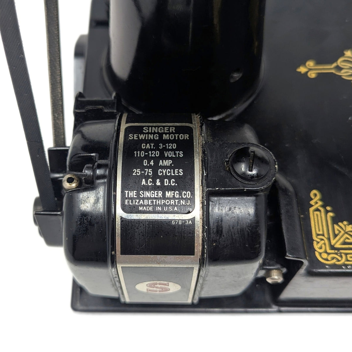 1949 Singer 221 Featherweight Sewing Machine Complete Kit - Tested
