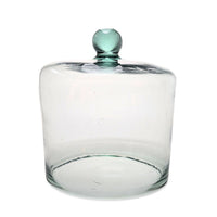 Antique French Blown Glass Garden Cloche / Pastry Dome - 11.5" x 9.5"