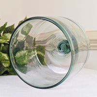Antique French Blown Glass Garden Cloche / Pastry Dome - 11.5" x 9.5"