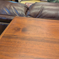 Vintage Solid Walnut 4-Drawer Bachelor's Chest / Dresser - Colonial Revival