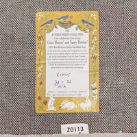 Claire Murray Nancy Thomas Celebrate X-Mas Hooked Rug (32"x 32")
