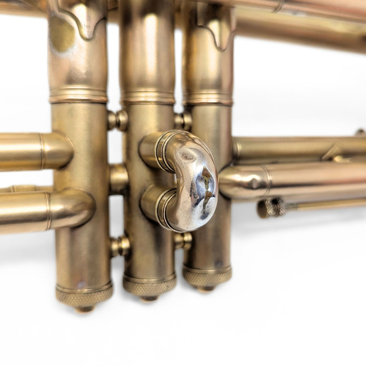 Antique 1924 Buescher True Tone Model 9 Bb LP Trumpet Kit - Hand Engraved w/ Case