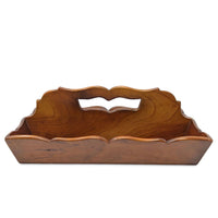 Vintage 1956 Leopold Stickley Cherry Wood Desk Caddy/Organizer, Dated