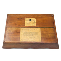 Vintage 1956 Leopold Stickley Cherry Wood Desk Caddy/Organizer, Dated
