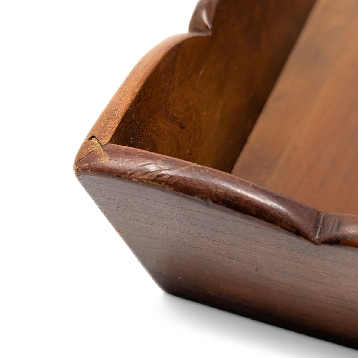 Vintage 1956 Leopold Stickley Cherry Wood Desk Caddy/Organizer, Dated