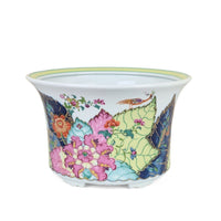 Mottahedeh x MMA Tobacco Leaf Cachepot/Planter, 10.25", Vista Alegre Portugal