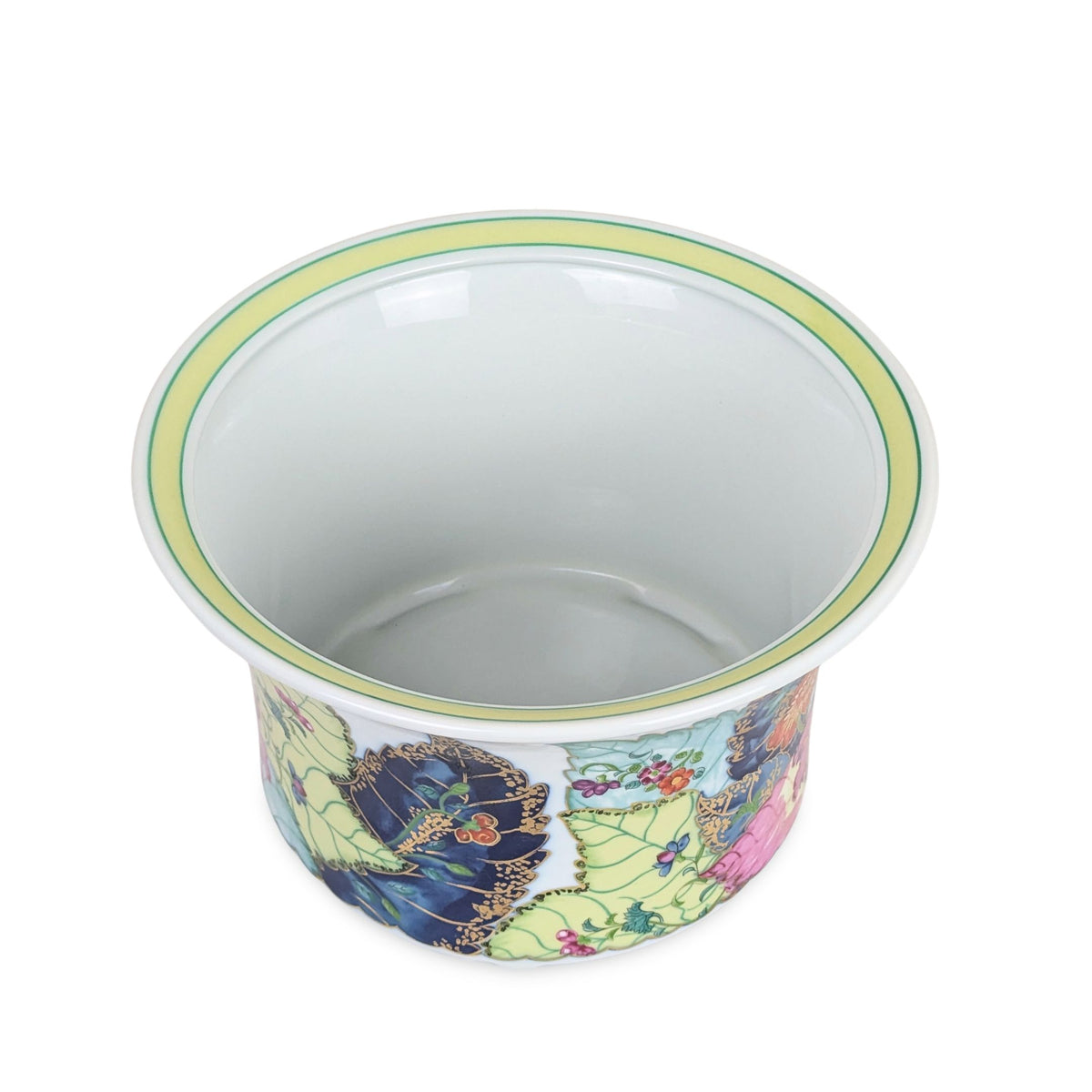 Mottahedeh x MMA Tobacco Leaf Cachepot/Planter, 10.25", Vista Alegre Portugal