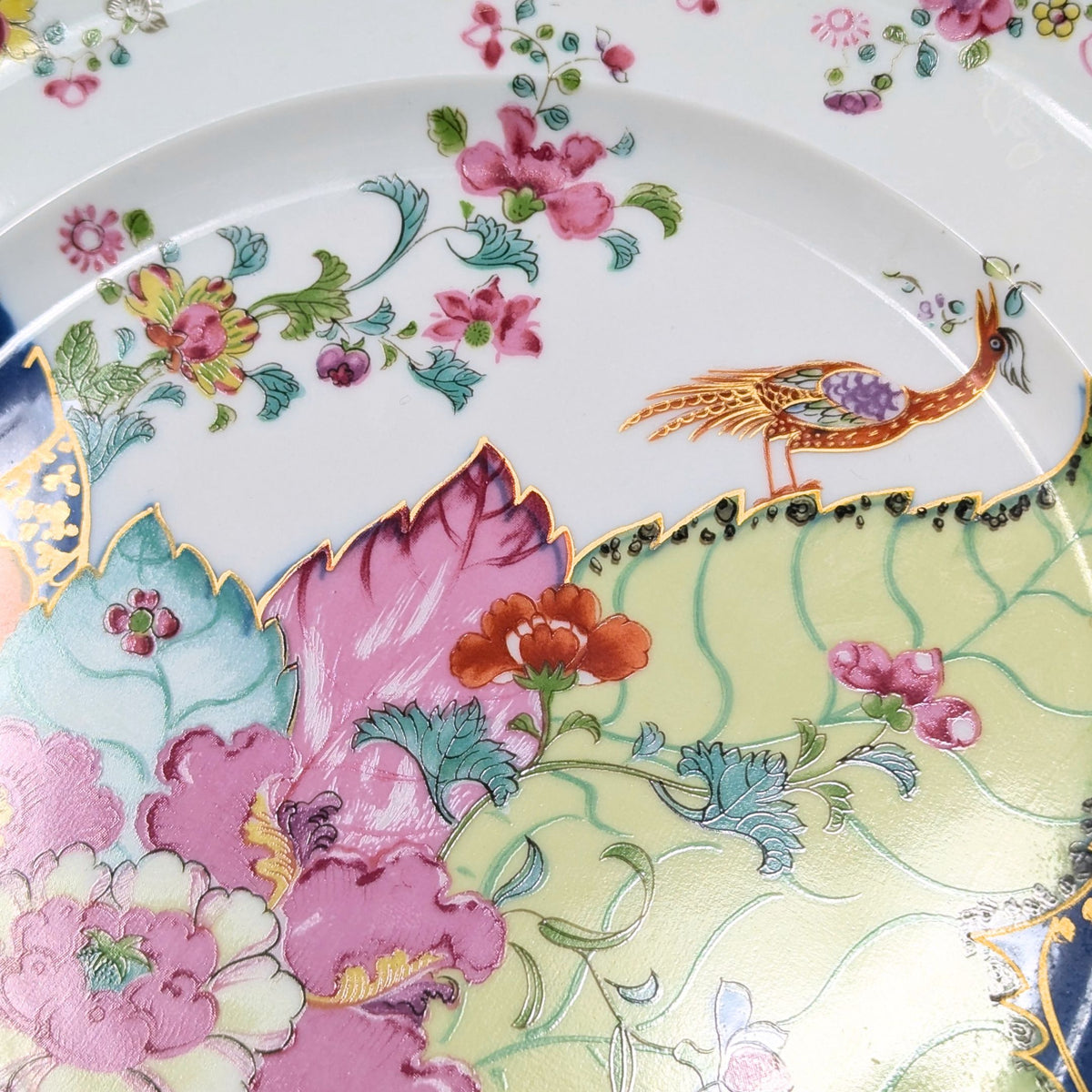 Mottahedeh x MMA Tobacco Leaf Salad/Dessert Plate, 8.75", Vista Alegre Portugal