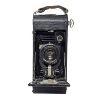 Antique 1915 Goodwin 1A Folding Camera in Kodak Case Whittier College Seal