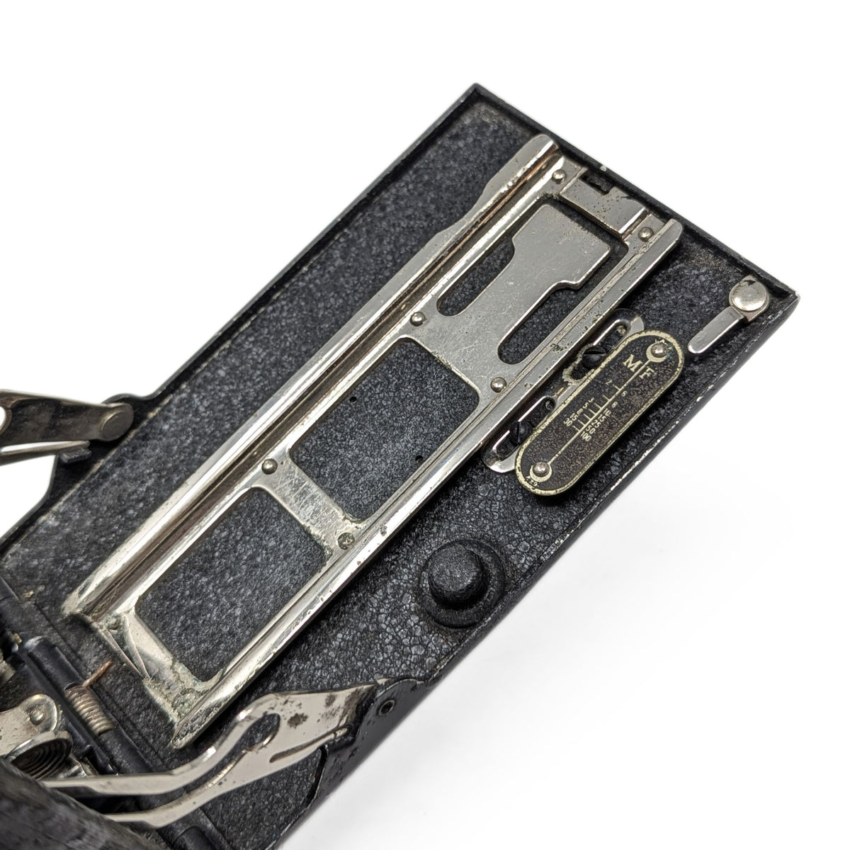 Antique 1915 Goodwin 1A Folding Camera in Kodak Case Whittier College Seal