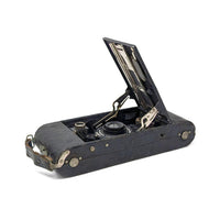 Antique 1915 Goodwin 1A Folding Camera in Kodak Case Whittier College Seal