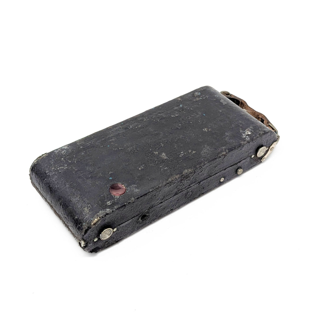 Antique 1915 Goodwin 1A Folding Camera in Kodak Case Whittier College Seal